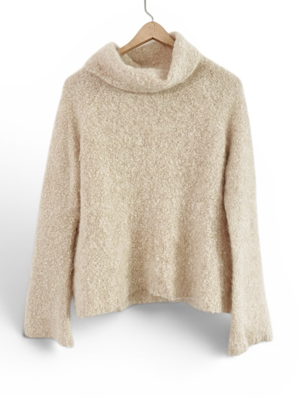 27 Miles Malibu Brushed Cashmere Turtleneck Sweater